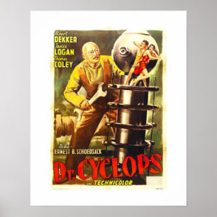 Póster Dr. Cyclops