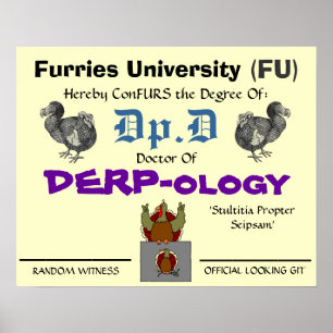Póster Dr. de DERP-ology 2