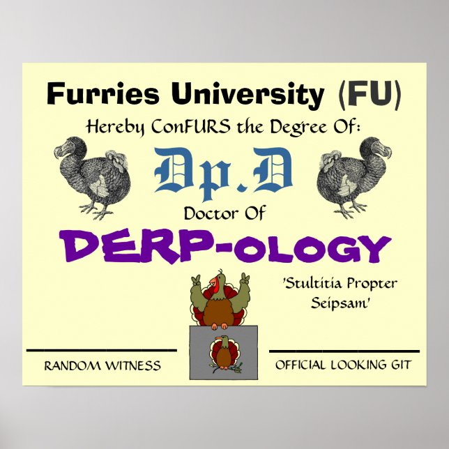 Póster Dr. de DERP-ology 2 (Frente)