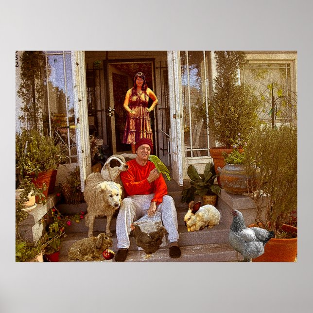 Póster Dr. Doolittle y su familia (Frente)