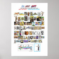 Poster Dr. Great Art Historia Completa de Arte