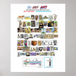 Poster Dr. Great Art Historia Completa de Arte