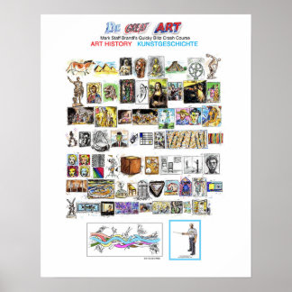 Poster Dr. Great Art Historia Completa de Arte