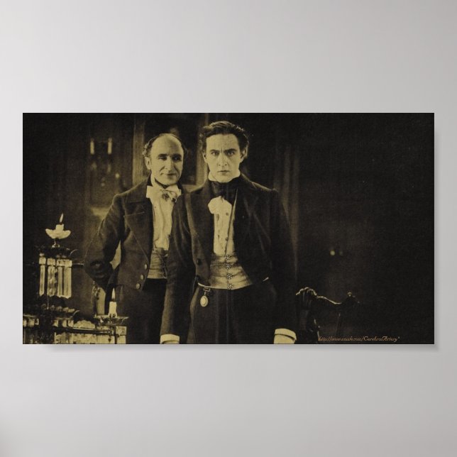 Póster Dr. Jekyll y Sr. Hyde (1920) Poster de Barrymore (Frente)