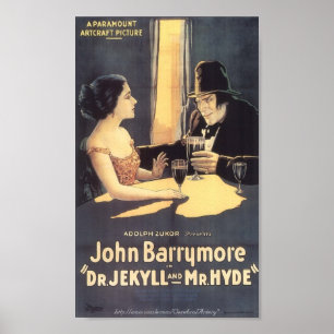 Póster Dr. Jekyll y Sr. Hyde (1920) Poster de cine