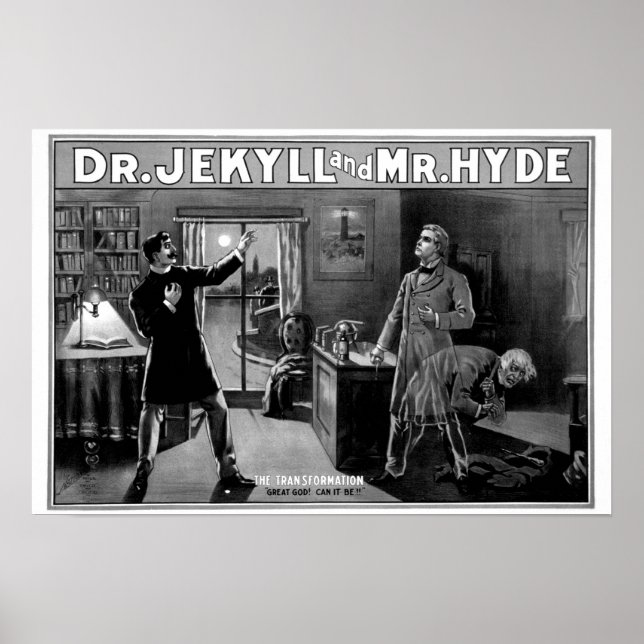 Póster Dr. Jekyll y Sr. Hyde Poster (Frente)