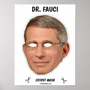 Póster DR Máscara de Halloween de FAUCI