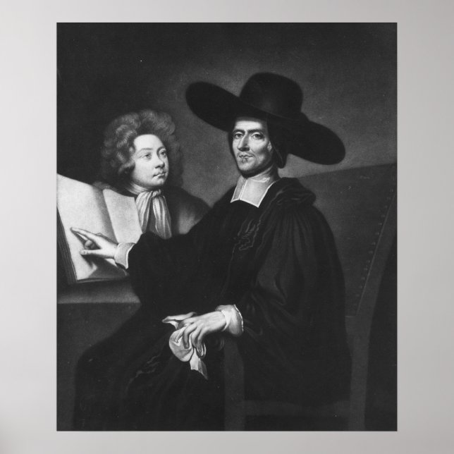 Póster Dr Richard Busby  engraved by James Masson (Frente)