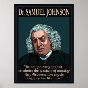 Póster Dr. Samuel Johnson