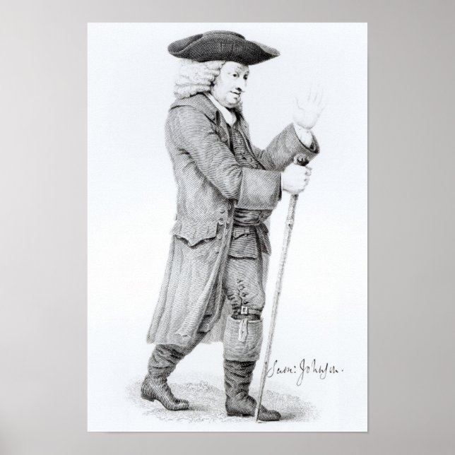 Póster Dr Samuel Johnson (Frente)