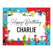 Dr. Seuss - Caracteres | Cumpleaños de los niños