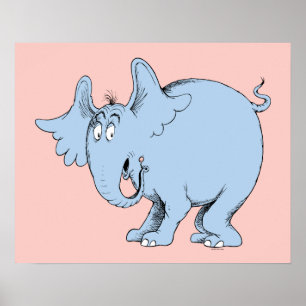 Póster Dr. Seuss   Horton escucha a los Quién?