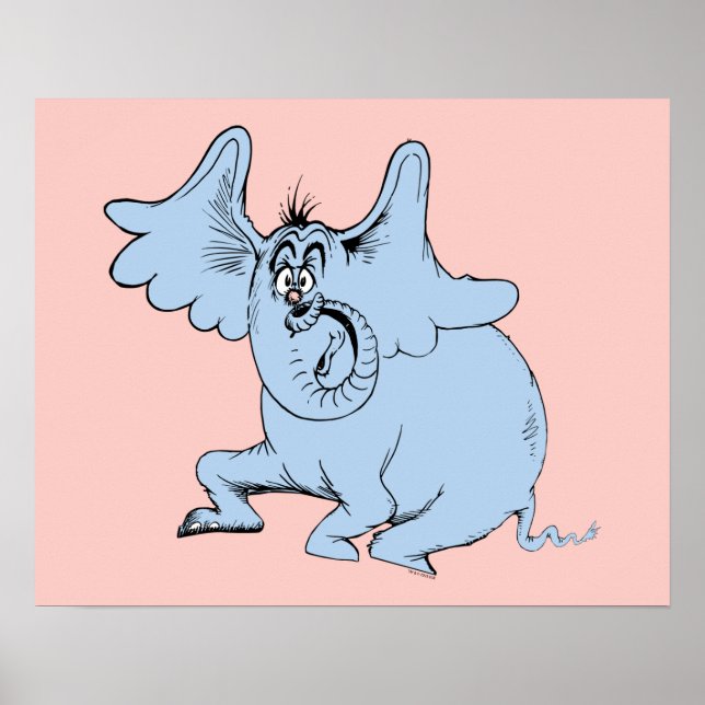 Póster Dr. Seuss | Horton y el espectro del polvo (Frente)