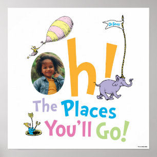 Póster Dr. Seuss   Oh, The Places You'll Go! Foto