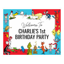 Dr. Seuss - Personajes | Cumpleaños de niños