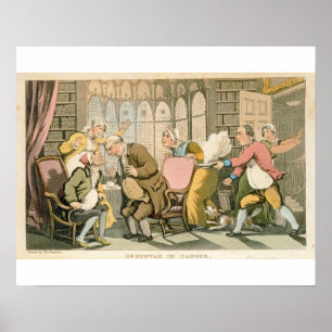 Póster Dr Syntax in Danger, from 'The Tour of Dr Syntax i