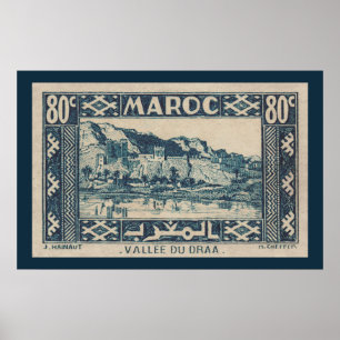 Póster Draa Valley, Morocco - Poster