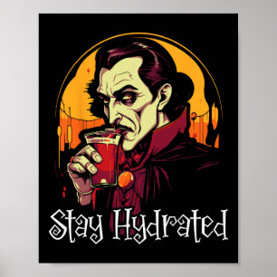 Póster Drácula Halloween Terror O Vamp Espeluznante