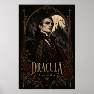 Póster Drácula – Vampiro Gótico de Bram Stoker
