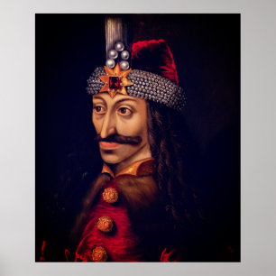 Póster Drăculea - Drácula Vlad III - Vlad el Impaler