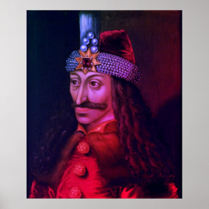 Póster Drăculea - Drácula Vlad III - Vlad el Impaler