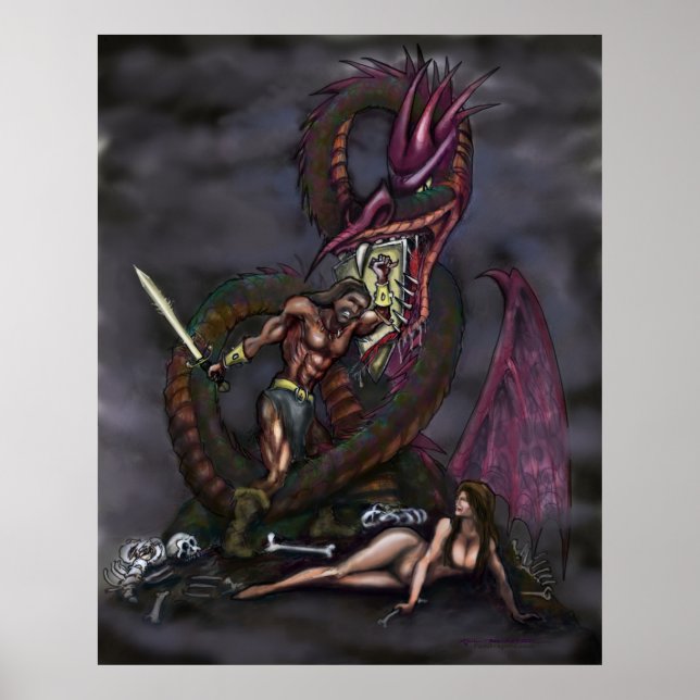 Póster Dragador (Frente)