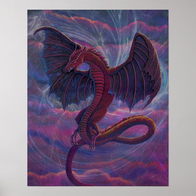 Póster Dragón (Frente)