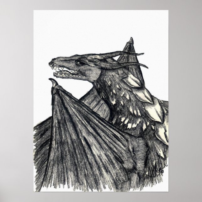 Póster Dragón (Frente)