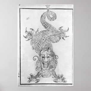 Póster Dragón