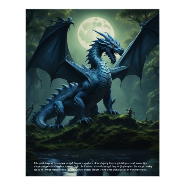 Póster Dragón (Anverso)