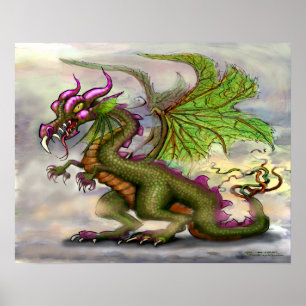 Póster Dragón