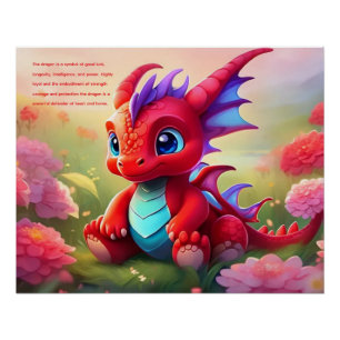 Póster Dragón