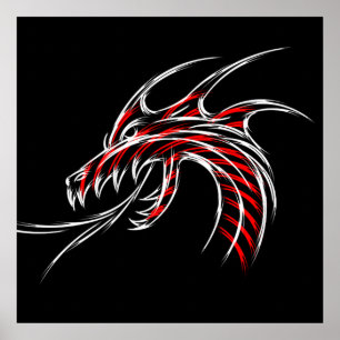 Póster Dragón