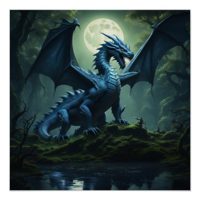 Póster Dragón (Anverso)