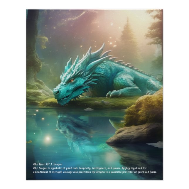 Póster Dragón (Anverso)