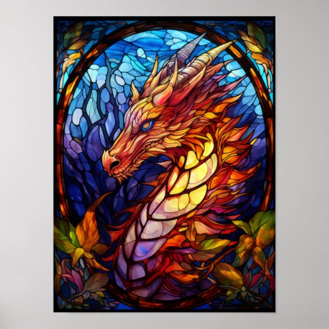 Póster Dragón (Frente)