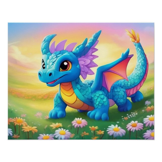 Póster Dragón (Anverso)