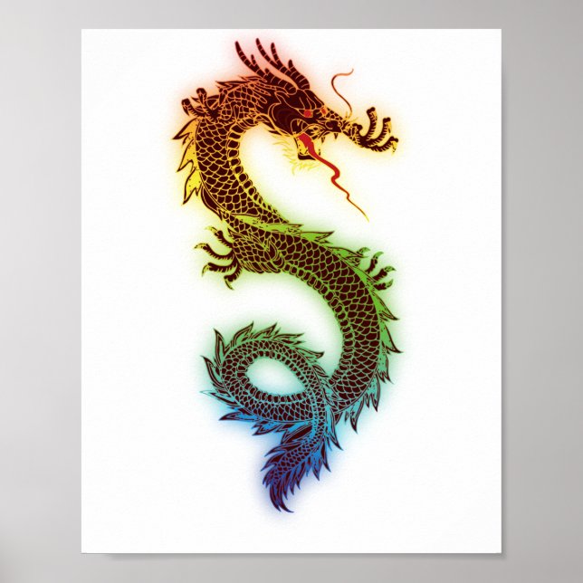 Póster dragón (Frente)