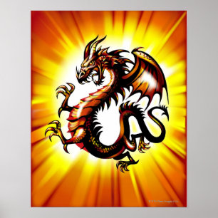 Póster Dragón 3