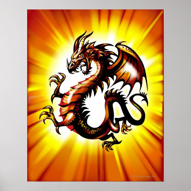 Póster Dragón 3 (Frente)
