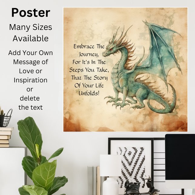 Póster Dragón - Abraza El Viaje (Subido por el creador)
