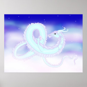 Póster Dragón aéreo