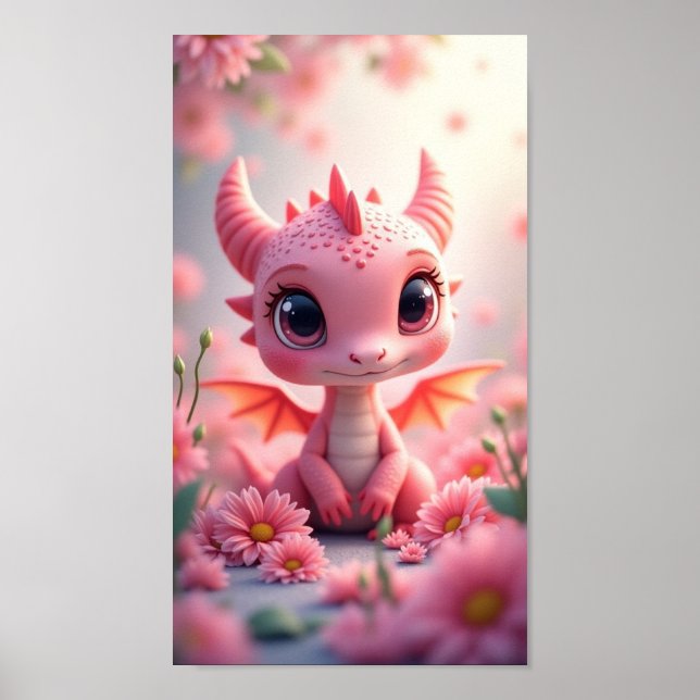 Póster Dragón Bebé (Frente)