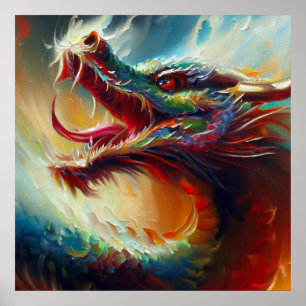 Póster Dragón chino (32)