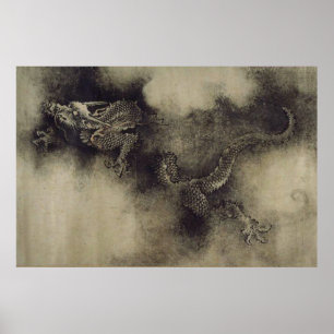 Póster Dragón chino de la dinastía de canción de Chen