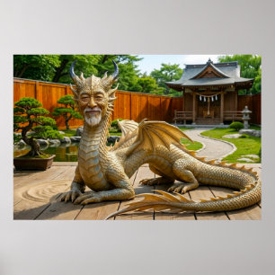 Póster Dragón de Balance