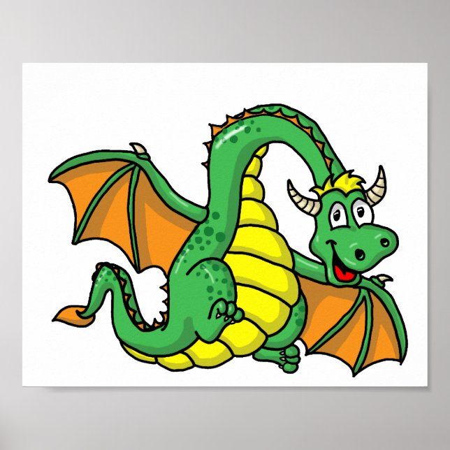 Póster Dragón de bebé (Frente)