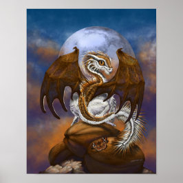 Póster Dragón de coco 11x14 (4x6 y superior)