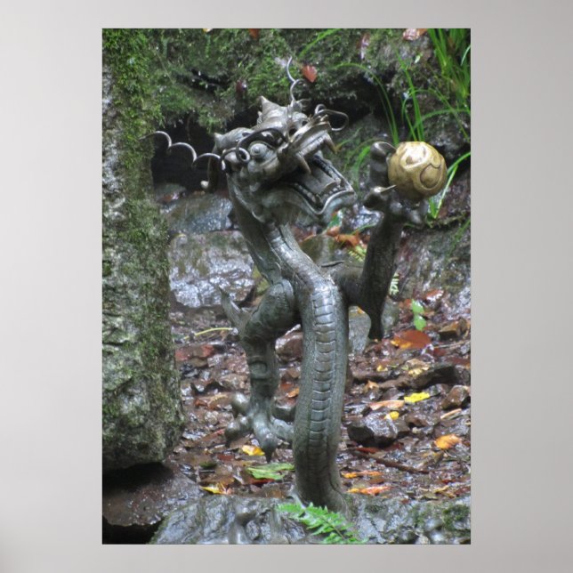 Póster Dragón de Kurama (Frente)