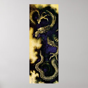 Póster Dragón de niebla